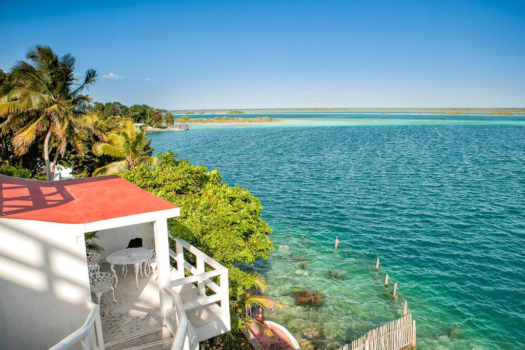 Hotel Laguna Bacalar Exteriör bild
